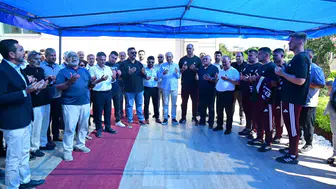Antalya’nın başpehlivanları altın kemer hedefiyle Edirne’ye yola çıktı
