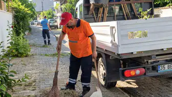 Efeler sokaklarında temizlik seferberliği başladı