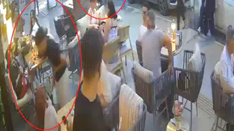 Karşıyaka’da ortaokullu gencin son anları kamerada