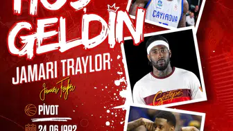 Göztepe basketbol takımı kadrosunu ABD’li yıldızla güçlendirdi