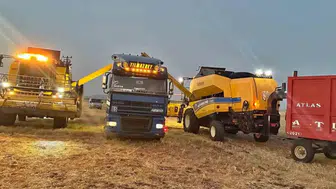 Araban Ovası’nda buğday ve arpa bereketi yüz güldürüyor