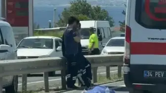 Büyükçekmece D-100 karayolunda acı kaza