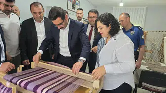 Hanönü halkı yıl boyu süren el emeği çalışmalarını sergiledi
