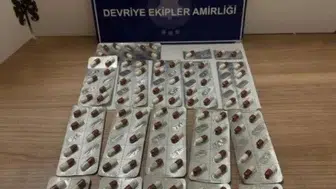 Keşan'da polis devriyesine takılan şüphelinin üzerinden uyuşturucu çıktı