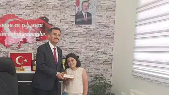 Bolvadinden küçük öğrencinin büyük başarısı
