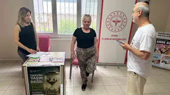 Söke'de sağlık ekipleri sokaklarda hareket testi yaptı
