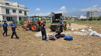 Hatay'da tarım kazası Tamir etmeye çalıştığı makineye düştü