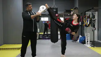 Babasının yönlendirdiği genç sporcu dünya zirvesine yerleşti