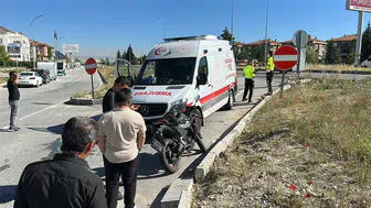 Kütahya’da motosiklet kazası ağır yaraladı