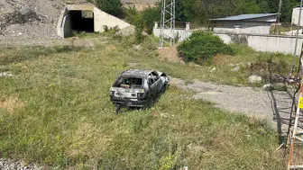 Kastamonu yolunda kaza sonrası otomobil küle döndü