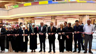 Malatyalı kadınların el emeği göz nuru eserleri sergileniyor