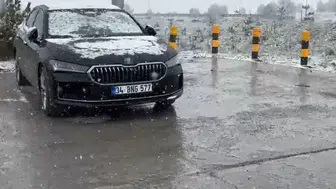 Haziran ortasında Ardahan yaylalarına kar yağdı