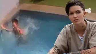 Ruby Rose havuz kenarında düştü Tatili hastanede bitti
