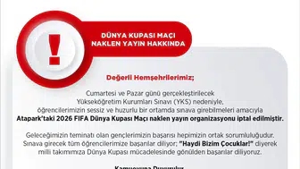 Uşak’ta YKS önlemi olarak dev ekran maç yayını iptal edildi