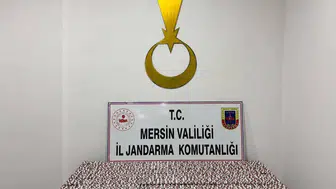Mersin'de uyuşturucu operasyonu binlerce hapı sokaktan topladı