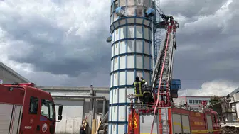 Tosya Organize Sanayi Bölgesi’nde fabrika yangını paniği