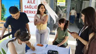 Nazilli’de vücudunuzun yaşını öğrenmek için stantlar kuruldu