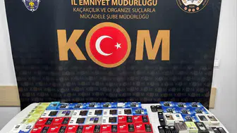 Kastamonu Daday yolunda kaçak telefon operasyonu