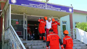Çanakkale’de afet senaryoları gerçek gibi canlandırıldı