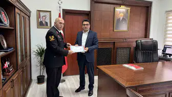 Alaplı'da jandarma personeline üstün hizmet ödülü verildi