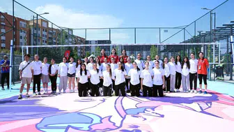 Ankara voleybol tutkunları için yeni bir saha kazandı