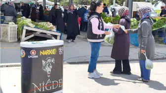 Niğde polisi binlerce kişiye uyuşturucuyla mücadeleyi anlattı