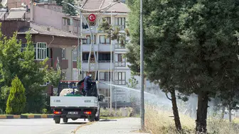 Karabük sokaklarında sinek ve haşere mesaisi başladı