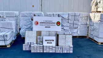 Mersin Limanı'nda devasa ilaç kaçakçılığı engellendi