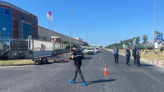 Çerkezköy’de feci kaza Elektrikli motosiklet sürücüsü hayatını kaybetti