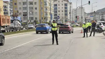 Ordu yollarında iki haftalık sıkı trafik denetimi