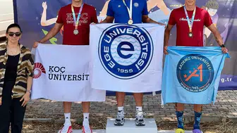 Ege Üniversitesi öğrencisi Taha Türkiye triatlon şampiyonu oldu