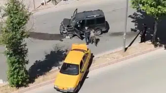 Elazığ’da trafik kazası Bir sürücü hastanelik oldu