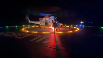 Zonguldak açıklarında gemide kaza geçiren işçi helikopterle kurtarıldı