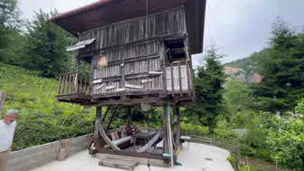 Rize’de 70 yıllık serender öğretmen çiftle yeniden ayağa kalktı