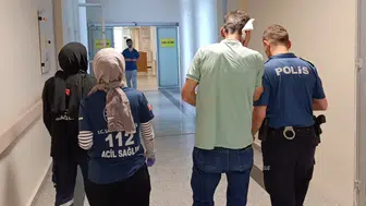 Adıyaman'da inşaattan düşen malzeme yoldan geçen vatandaşı yaraladı