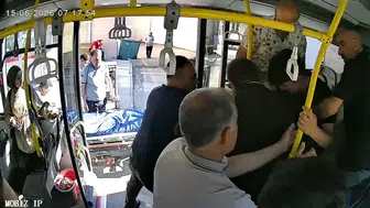 Malatya'da otobüs şoförü hayat kurtardı