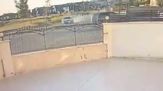 Sivas'ta kontrolden çıkan otomobil beş aracı teğet geçti
