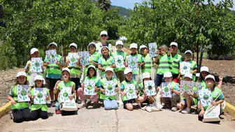 Muğla’da çocuklar doğayı yaşayarak öğrendi