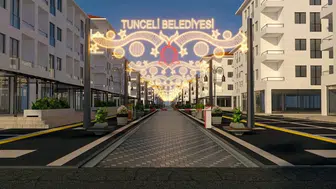 Tunceli’nin kalbi Cadde62 ile yeniden tasarlanıyor