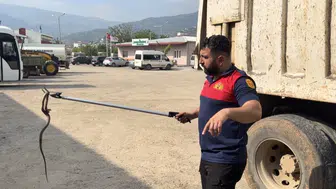 Osmaniye'de saman yüklü tırda başlayan yılan kovalamacası üç araç dolaştırdı