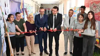 Yenipazar’da öğrencilerin bir yıllık emeği sergileniyor