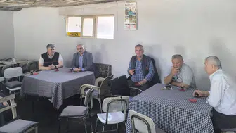 Uşaklı üreticinin tarlası ve ahırı yakın markaja alındı