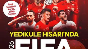Yedikule Hisarı’nda Milli Takım için dev ekran kuruluyor