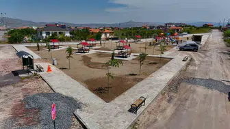 Kayseri Çevril Mahallesi modern bir sosyal alana kavuşuyor