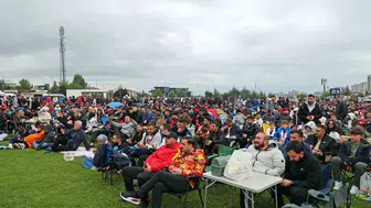 Kayseri'de milli maç heyecanı Ali Dağı’na taşınıyor