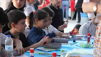 Gaziantep’te çocuklar doğayı oyunla öğrendi