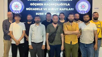 Bursa’da kaçak göçmen operasyonu 2 gözaltı