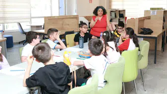 Osmangazili çocuklar hayallerini kağıda döküyor