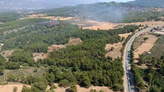 Seydikemer’de orman yangını korkuttu