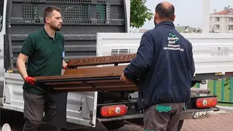 Kestel Belediyesi kendi atölyesinde ürettiği 320 mobilyayı ilçeye yerleştirdi
